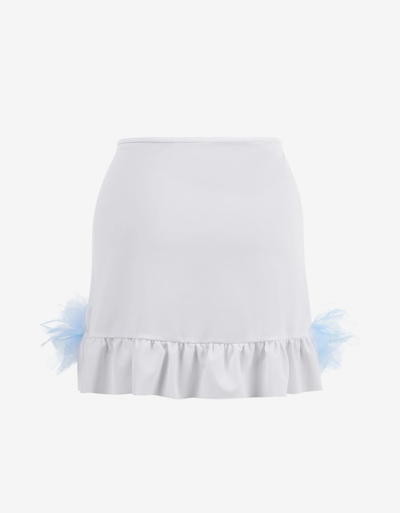 Girls Rosie Skirt in White