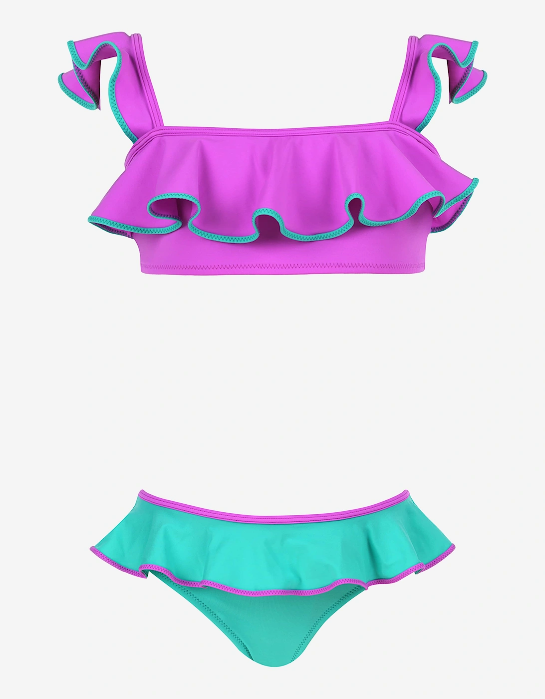Girls Sydnee Bikini in Purple, 5 of 4