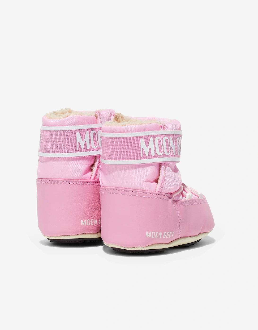 Moon Boot Baby Girls Crib Boots in Pink