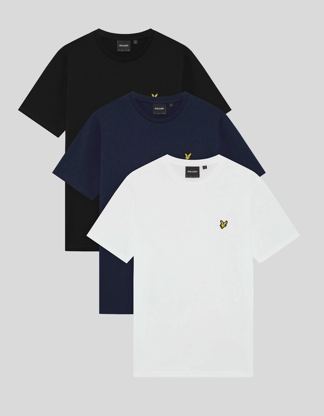 Basic 3 Pack T-shirt, 6 of 5