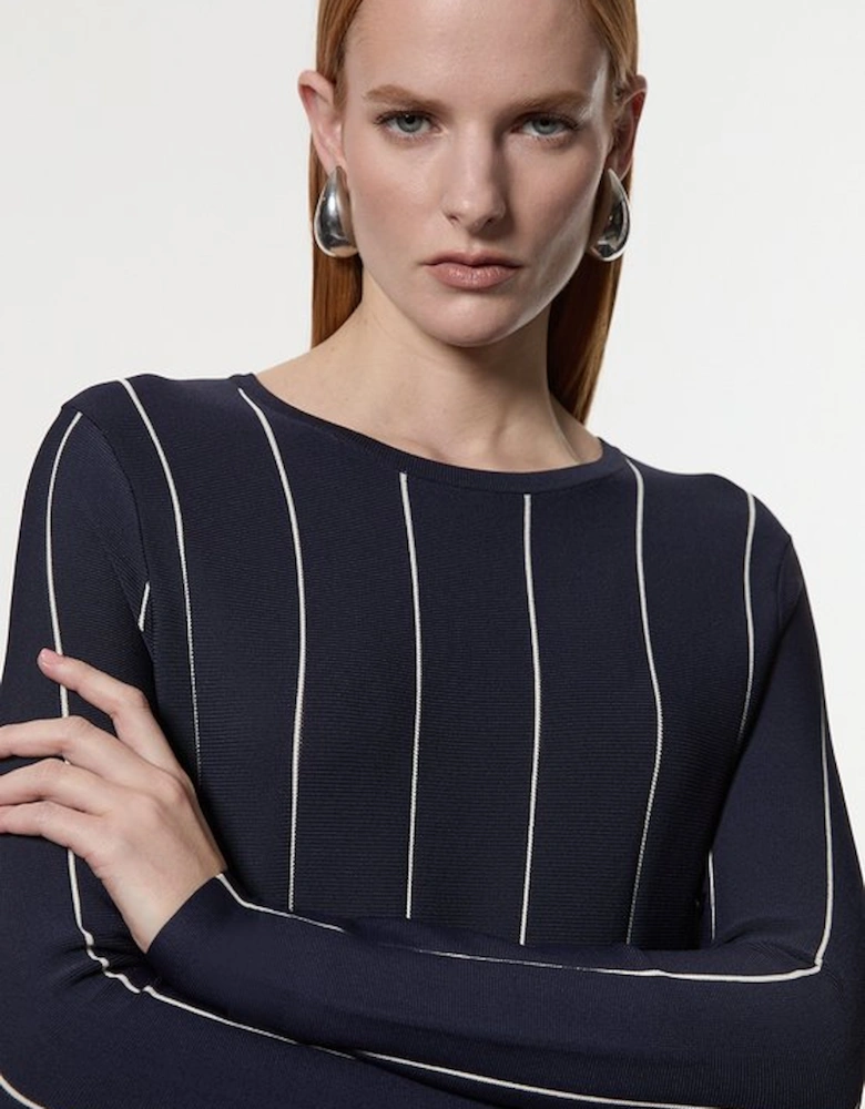 Long Sleeve Knit Dress