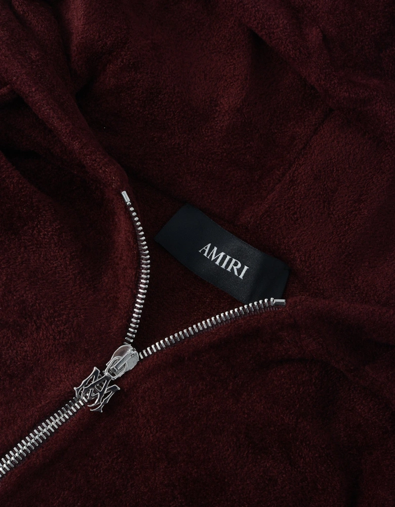 Womens Bones Hoodie Red