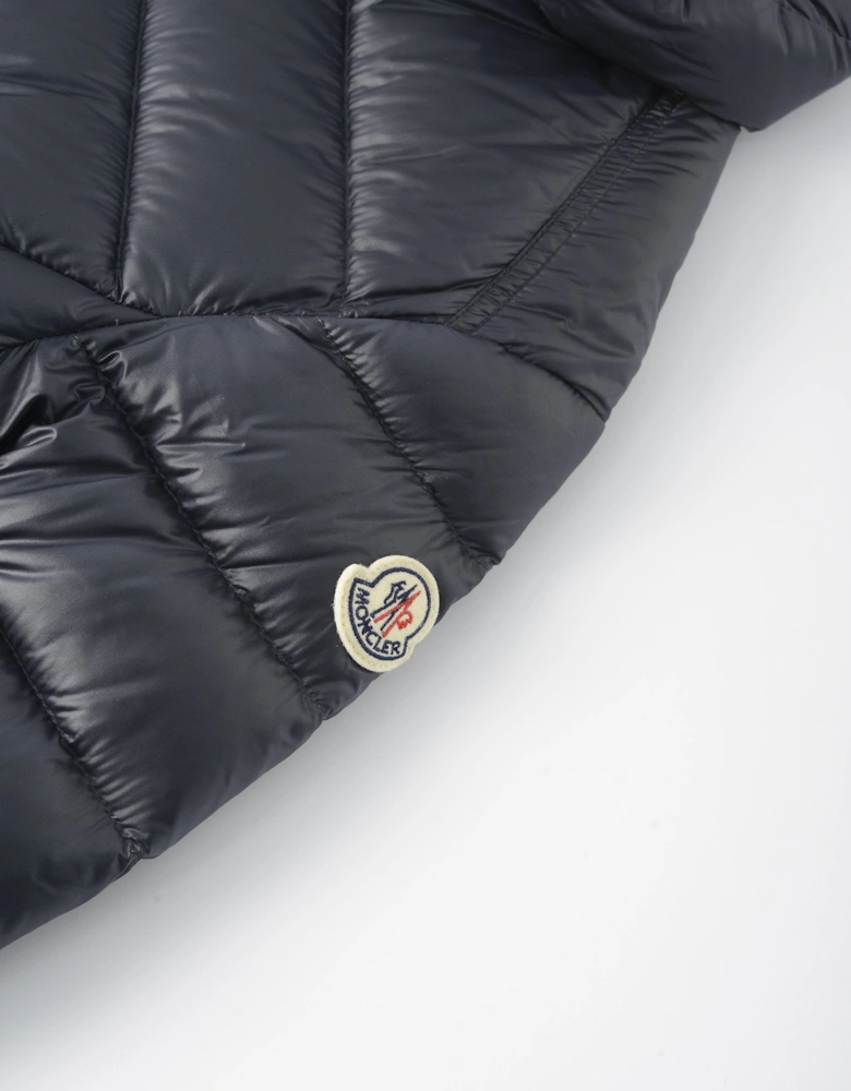 Womens Genet Long Coat Navy