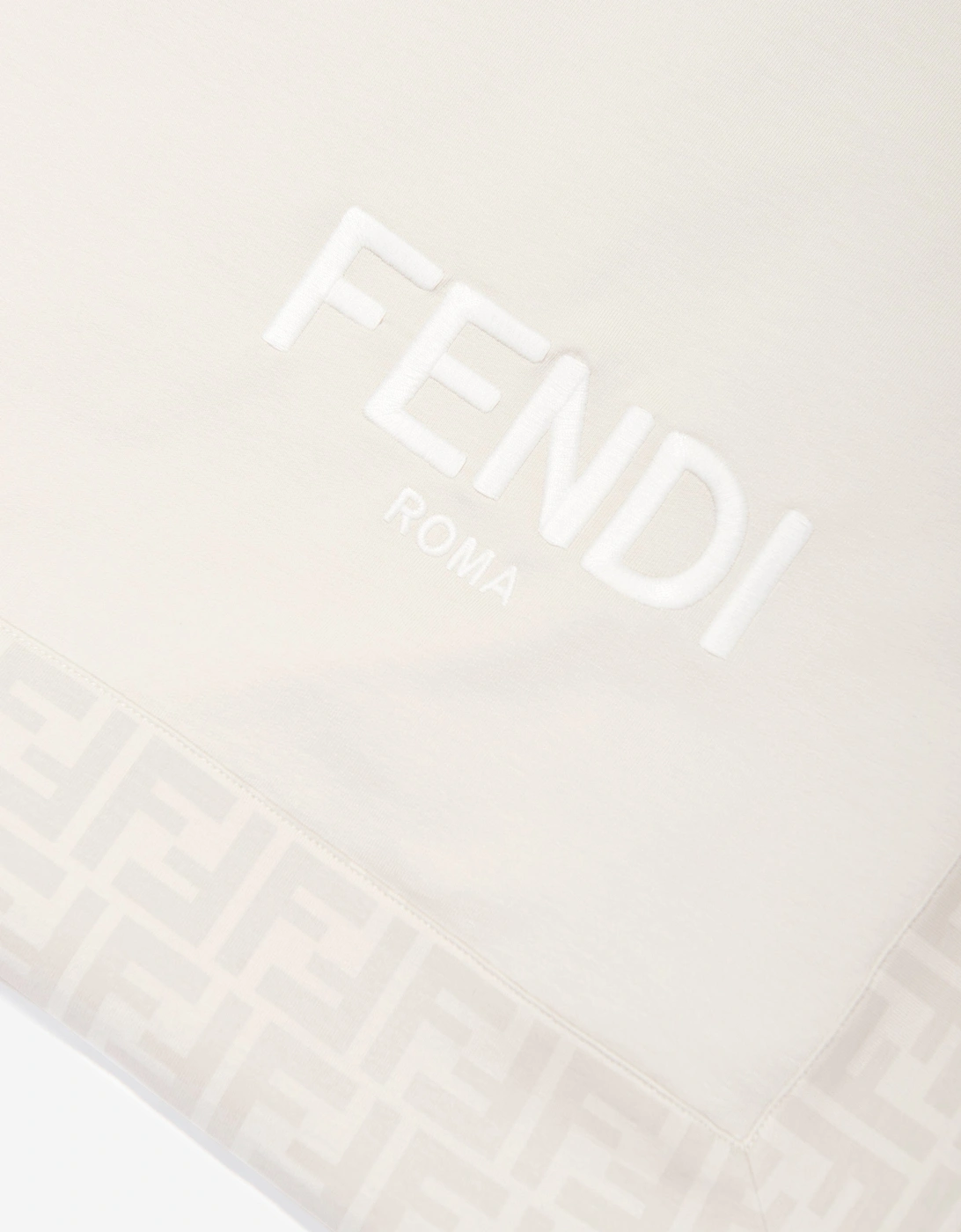 Baby Logo Blanket in Beige