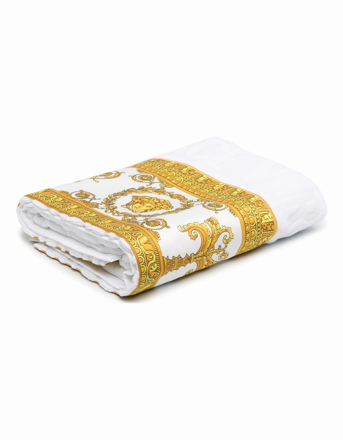 Baroque Bath Towel White, 4 of 3