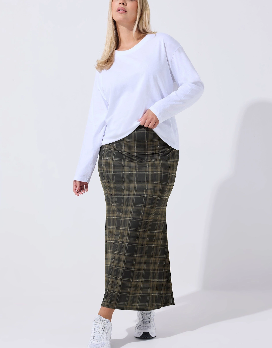 Check Midi Skirt, 2 of 1
