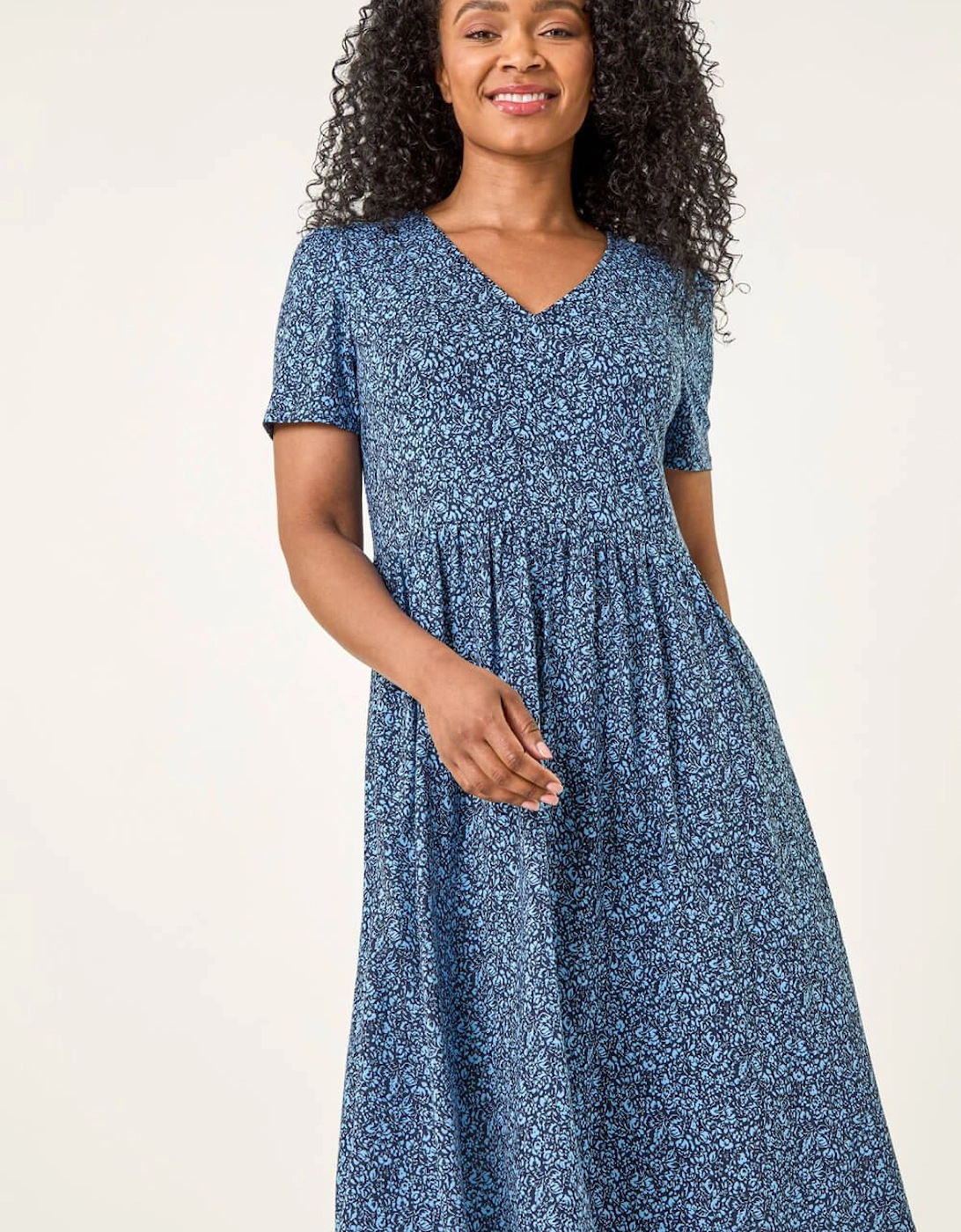 Petite Ditsy Floral Pocket Dress, 2 of 1