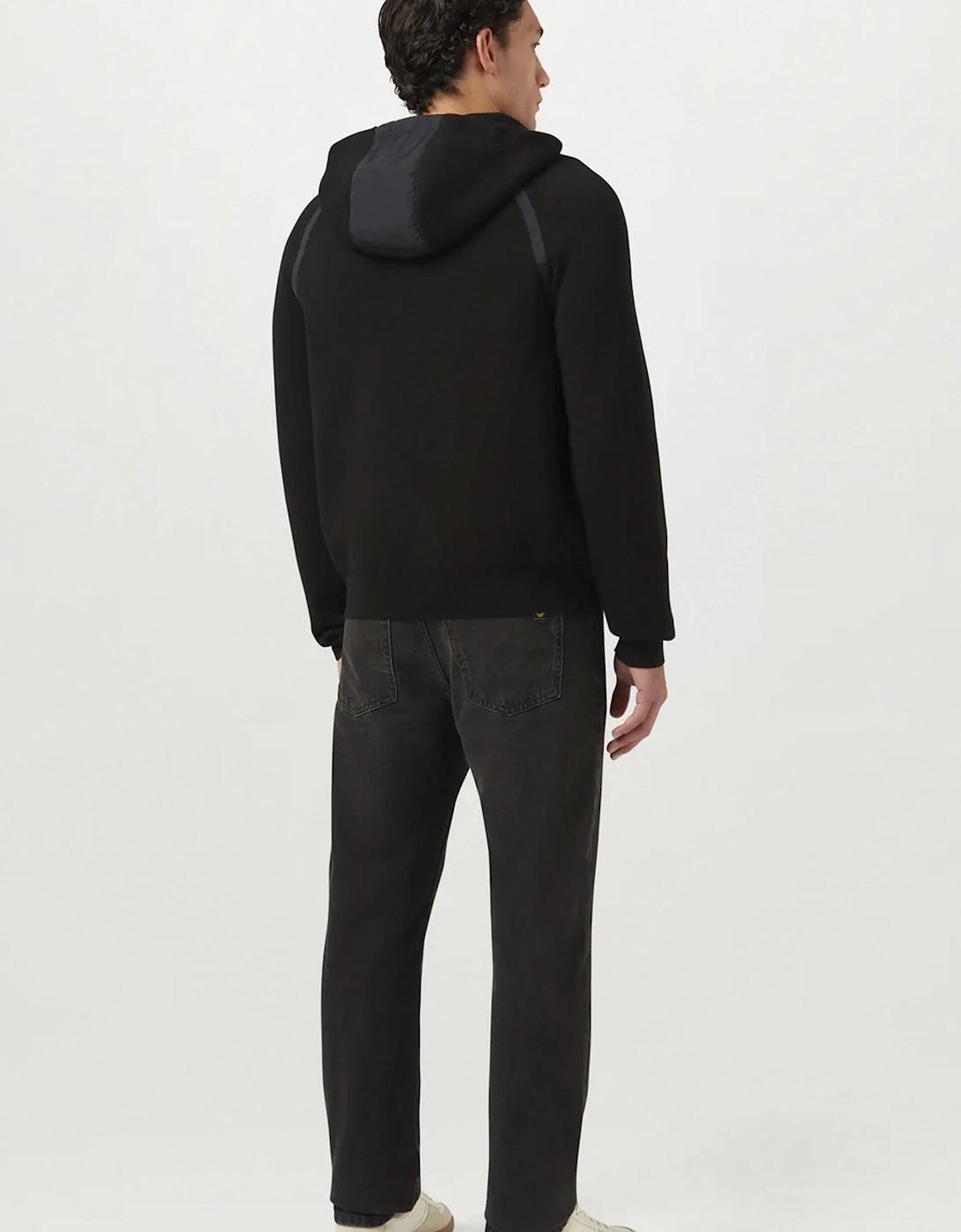 View Hooded Top Black