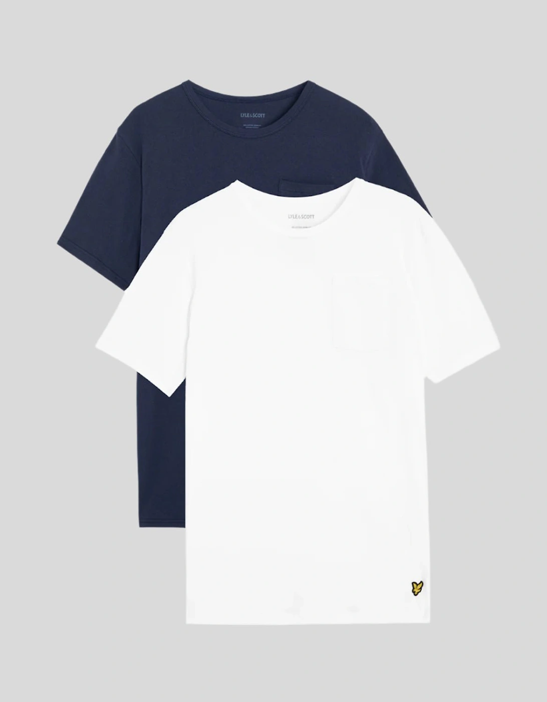 2-Pack Pocket Lounge T-Shirts, 2 of 1