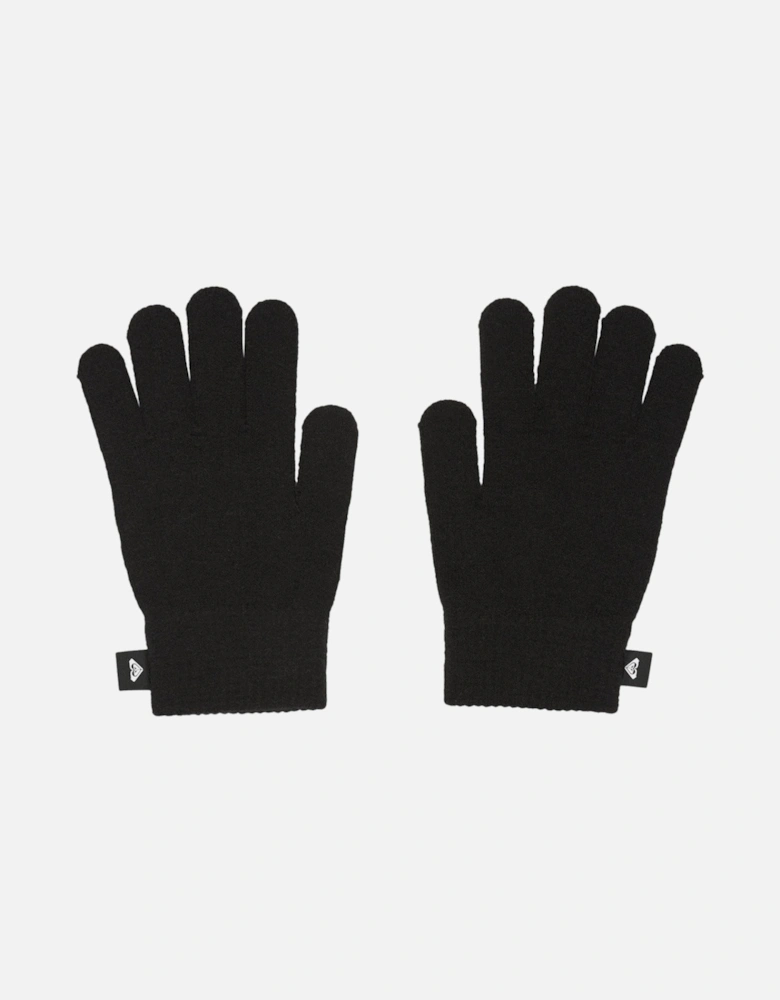 Womens Tropical Snow Knitted Gloves