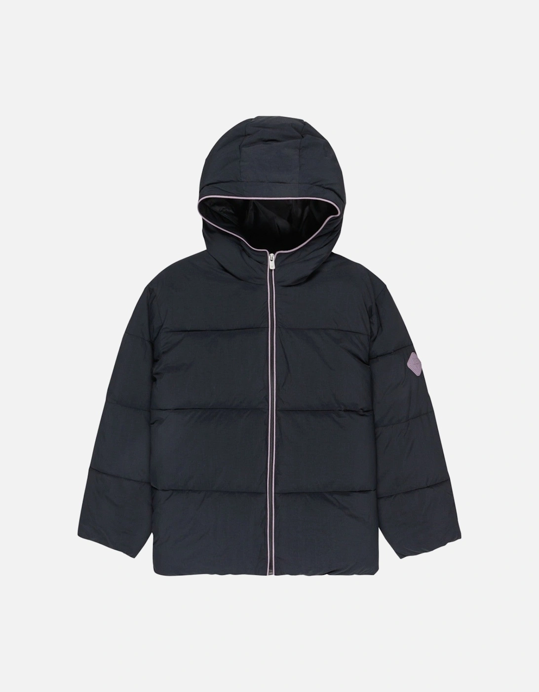 Kids Groovy Baby Puffer Hooded Padded Jacket, 2 of 1