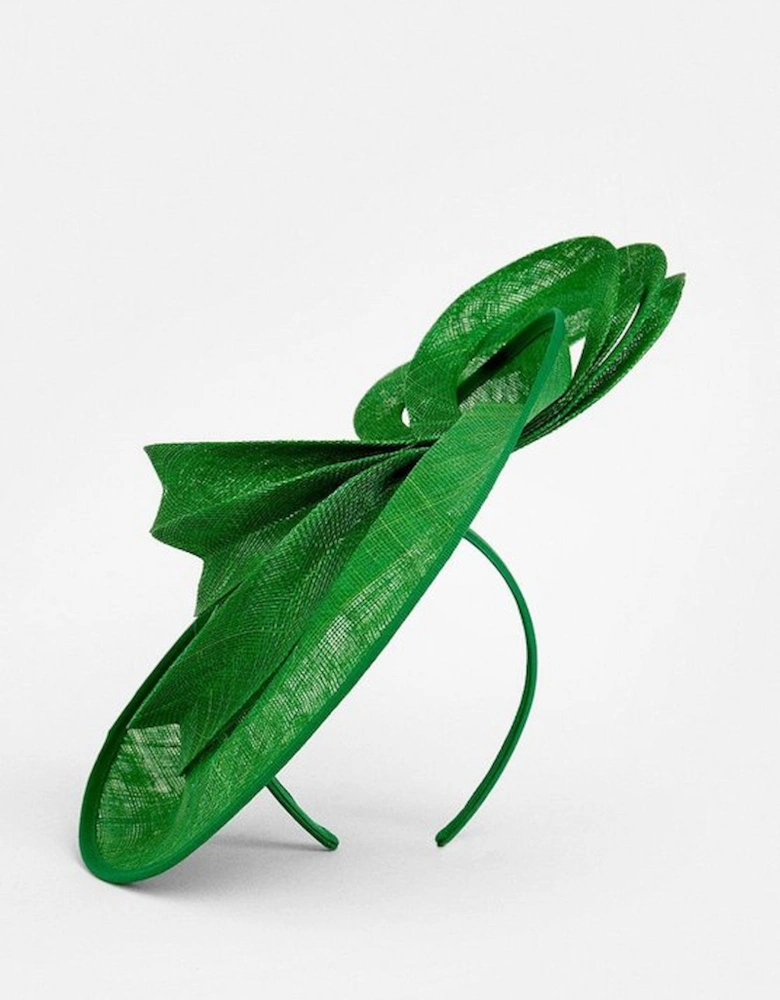 Asymmetric Disc Headband Fascinator