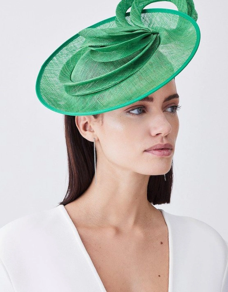 Asymmetric Disc Headband Fascinator