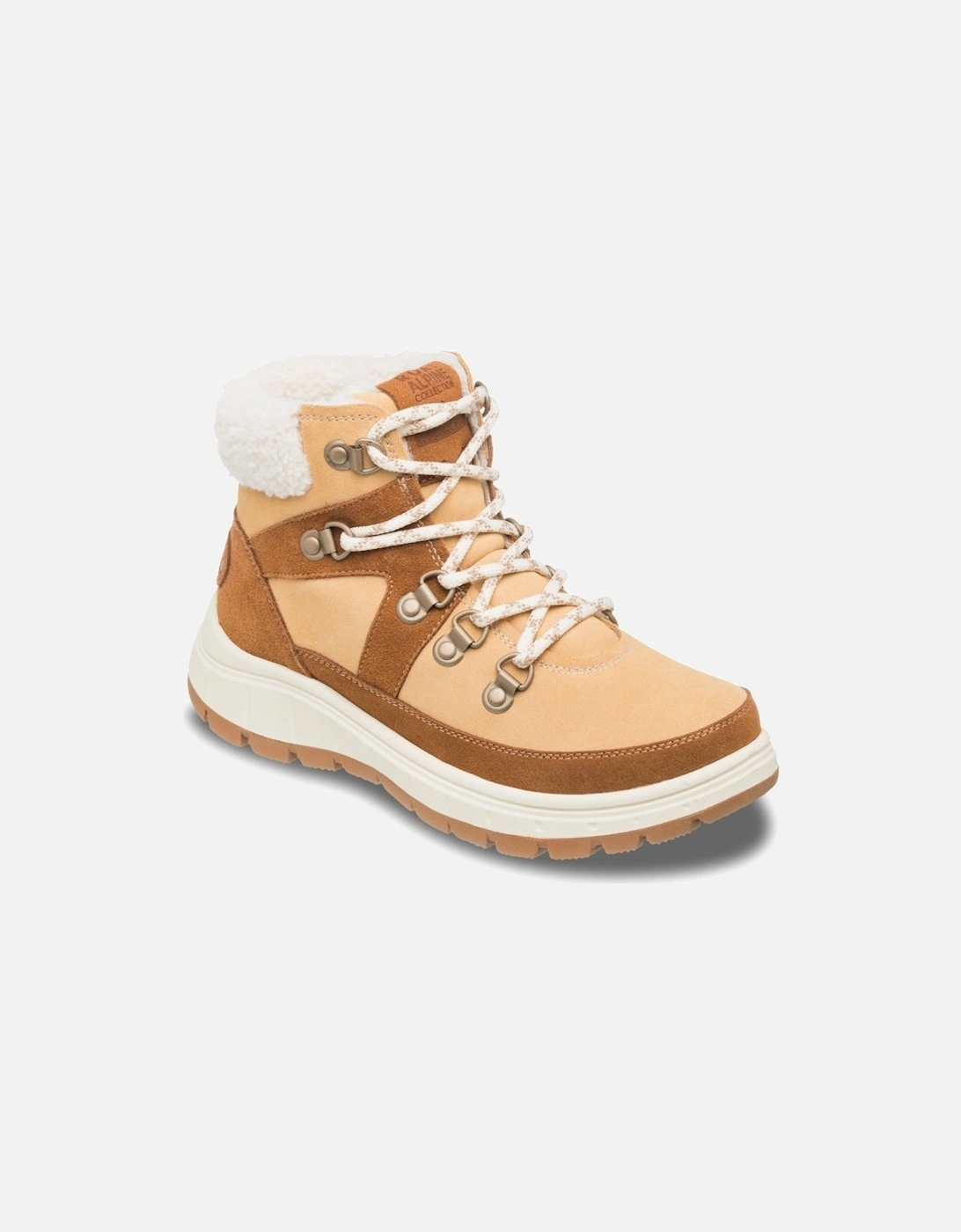 Womens Alyah Sherpa Lined Insulation Boots, 2 of 1