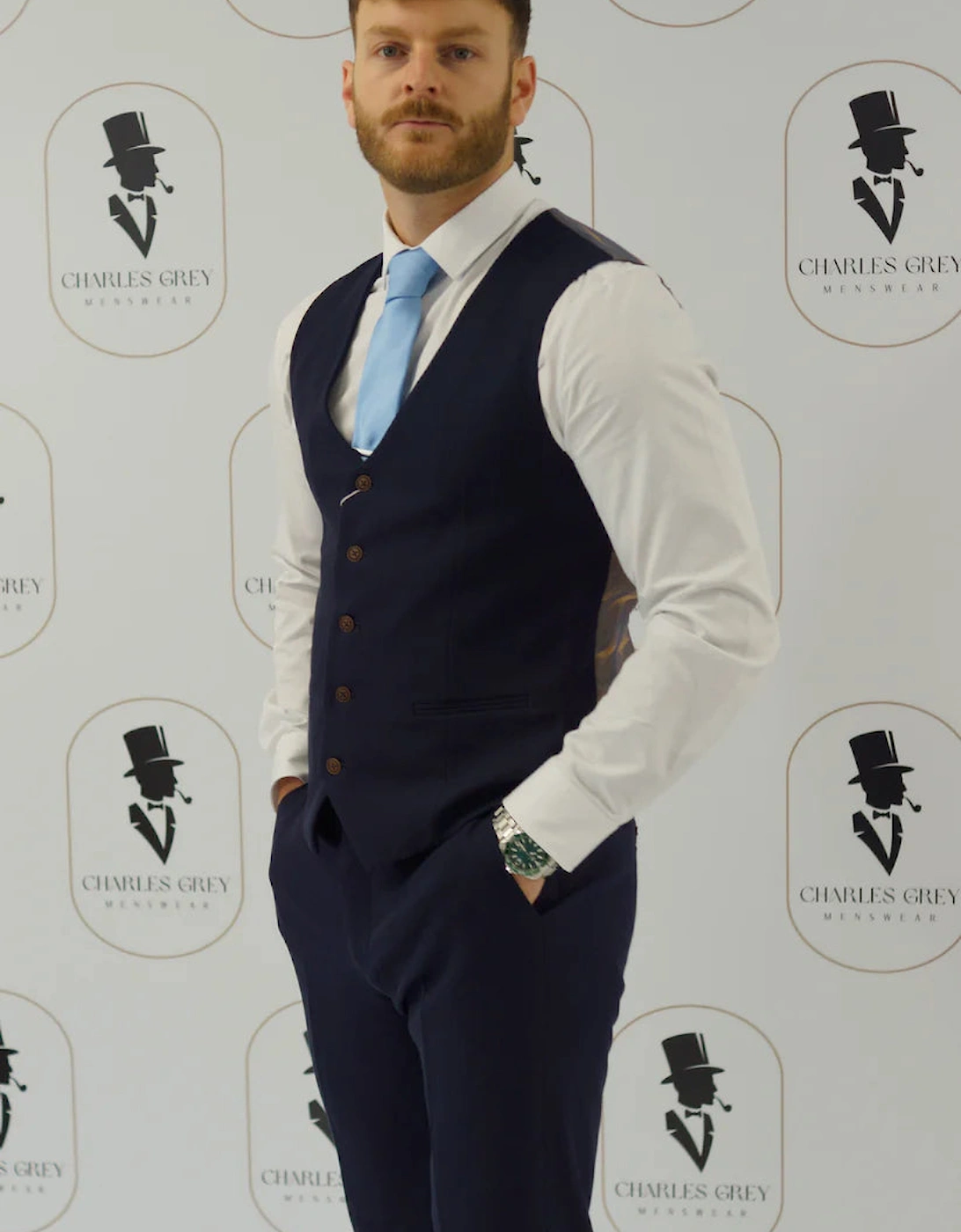 Charlton Trouser - Blue, 4 of 3