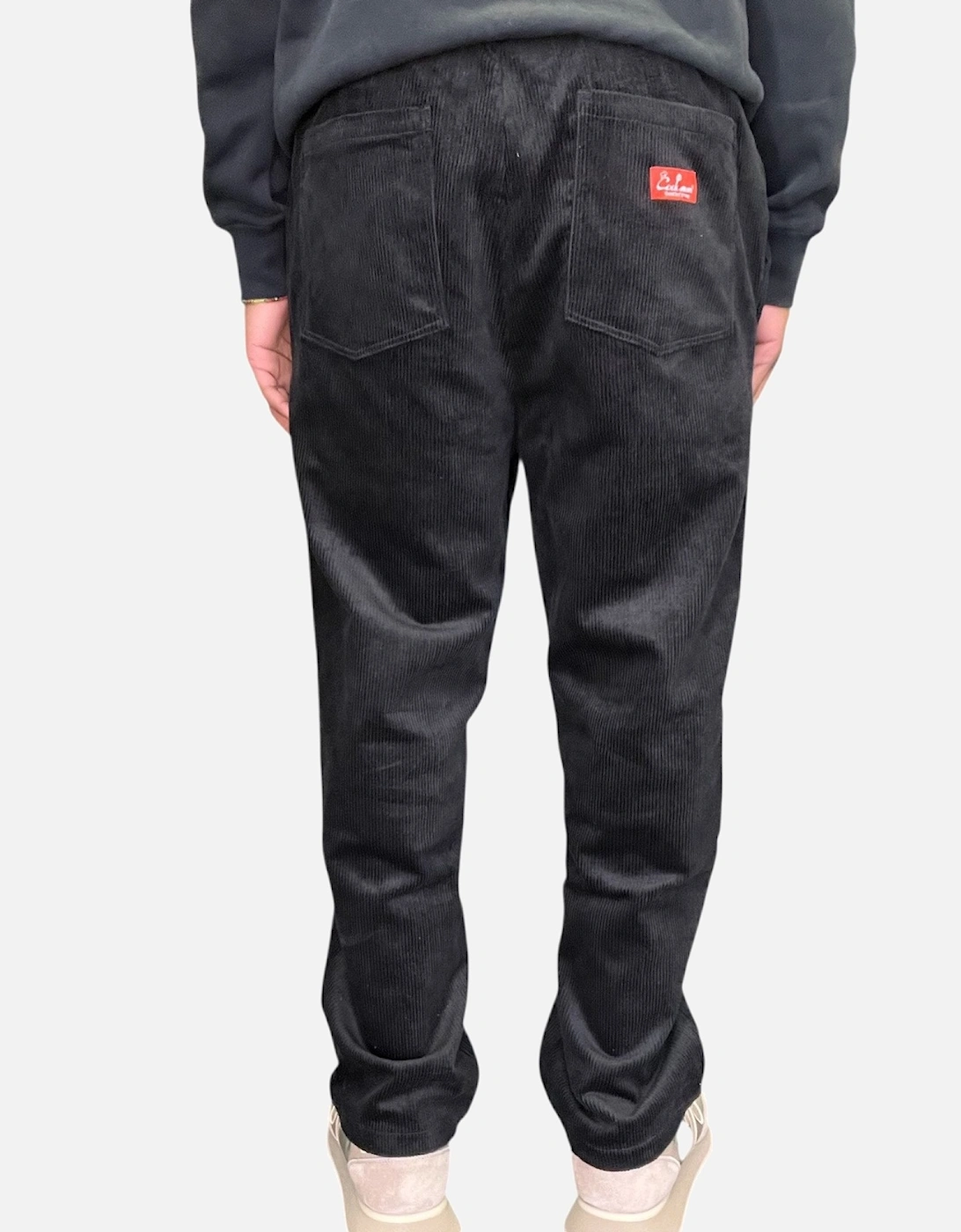 Chef Pant Semi Wide - Corduroy Black