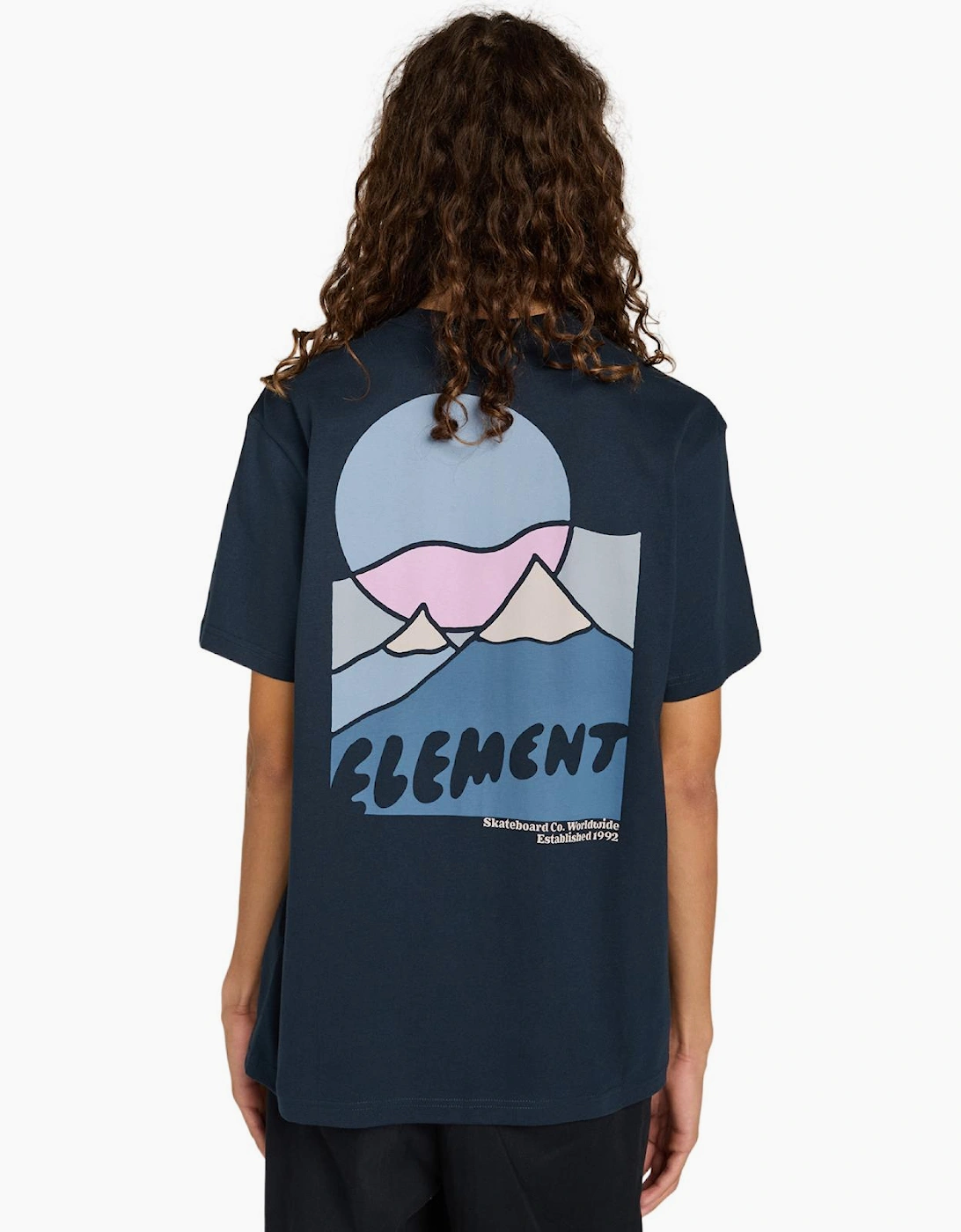 Element Men's Element Mens Sunrise Short Sleeve T-Shirt - Navy