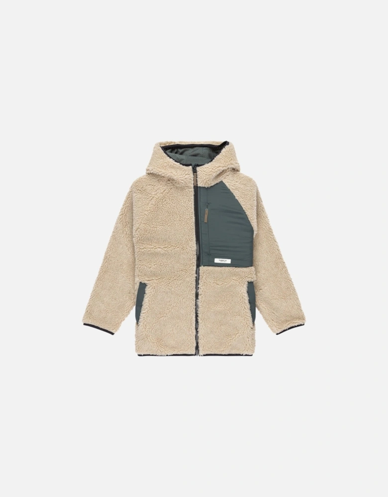 Kids Wolfe Sherpa Hooded Jacket