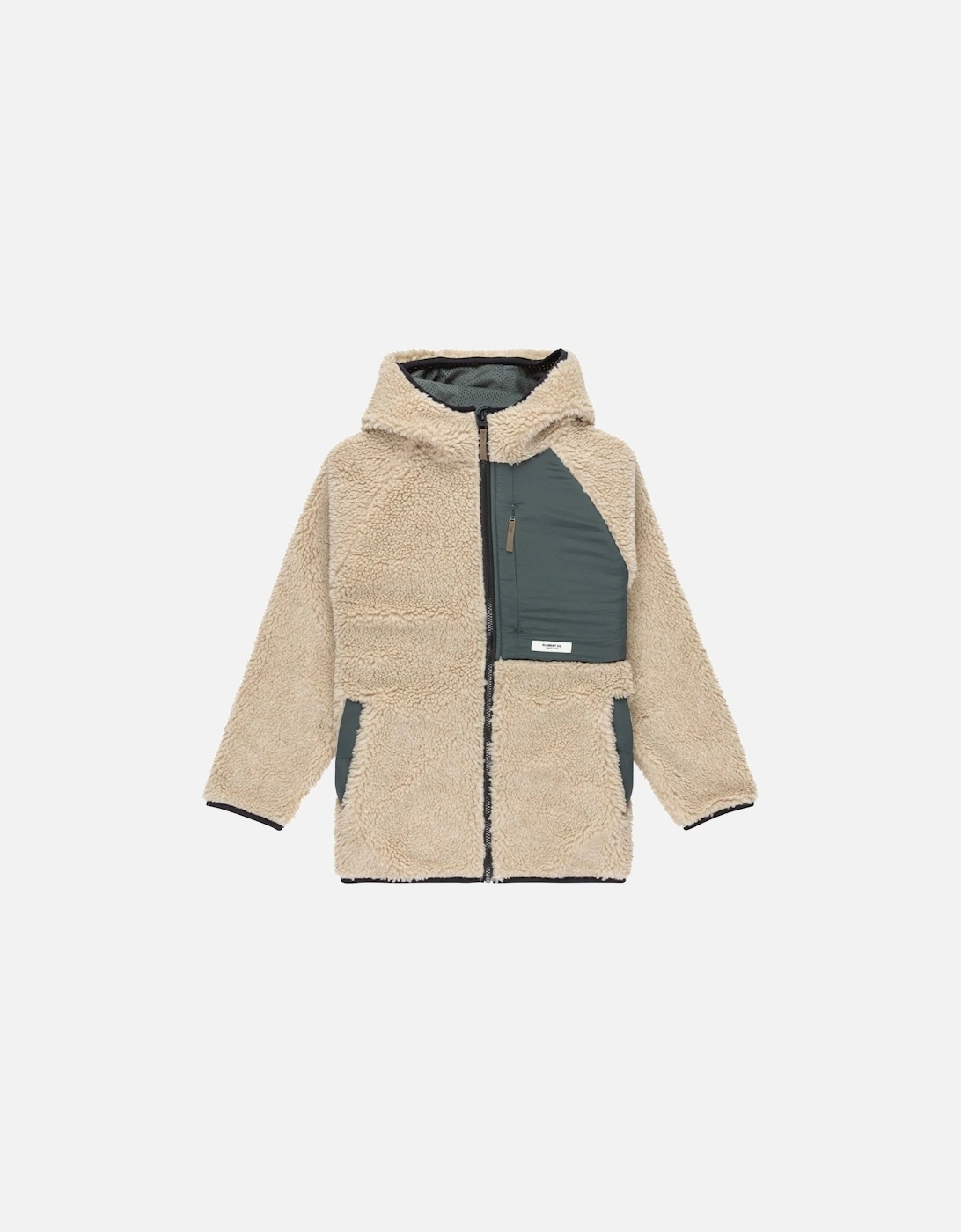 Kids Wolfe Sherpa Hooded Jacket, 2 of 1