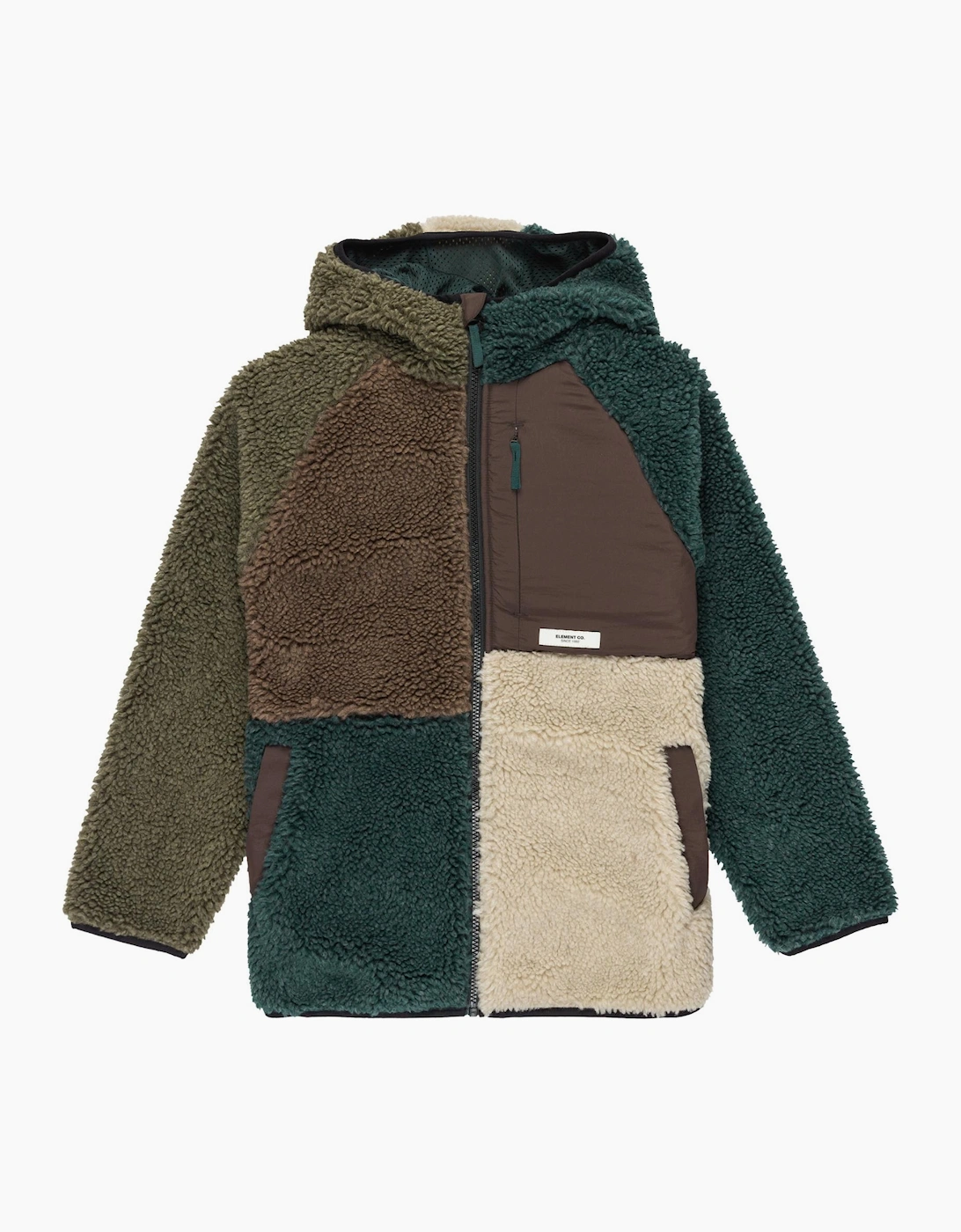 Element Element Kids Wolfe Sherpa Hooded Jacket - Multi