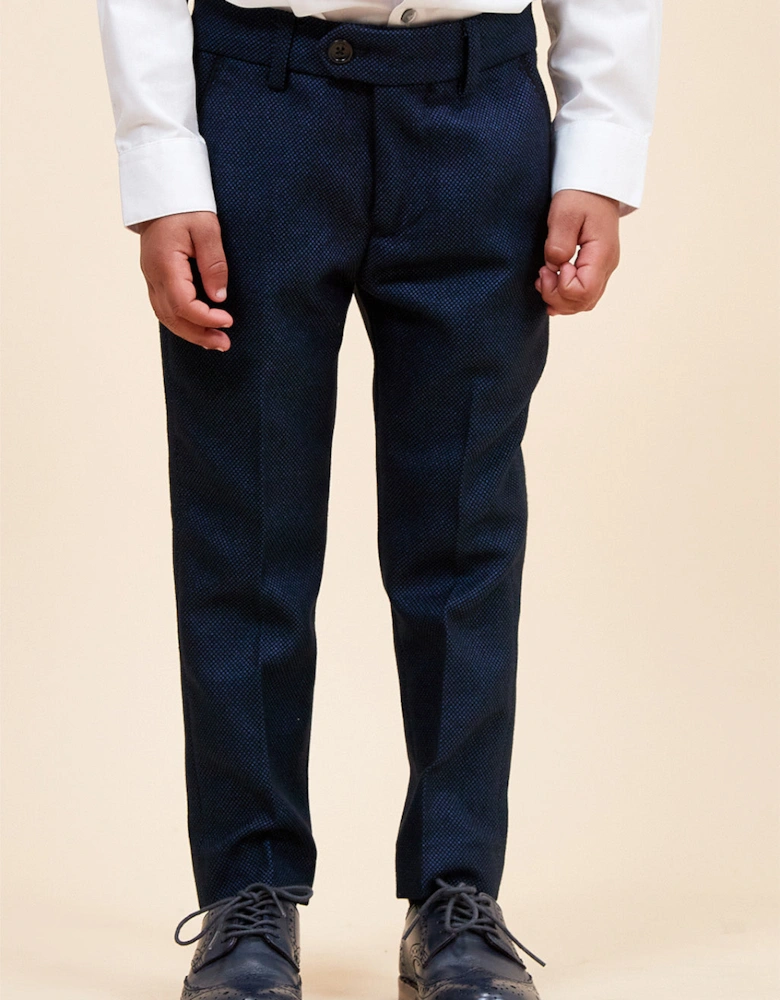 Callum Kids 3pc Suit - Navy Blue