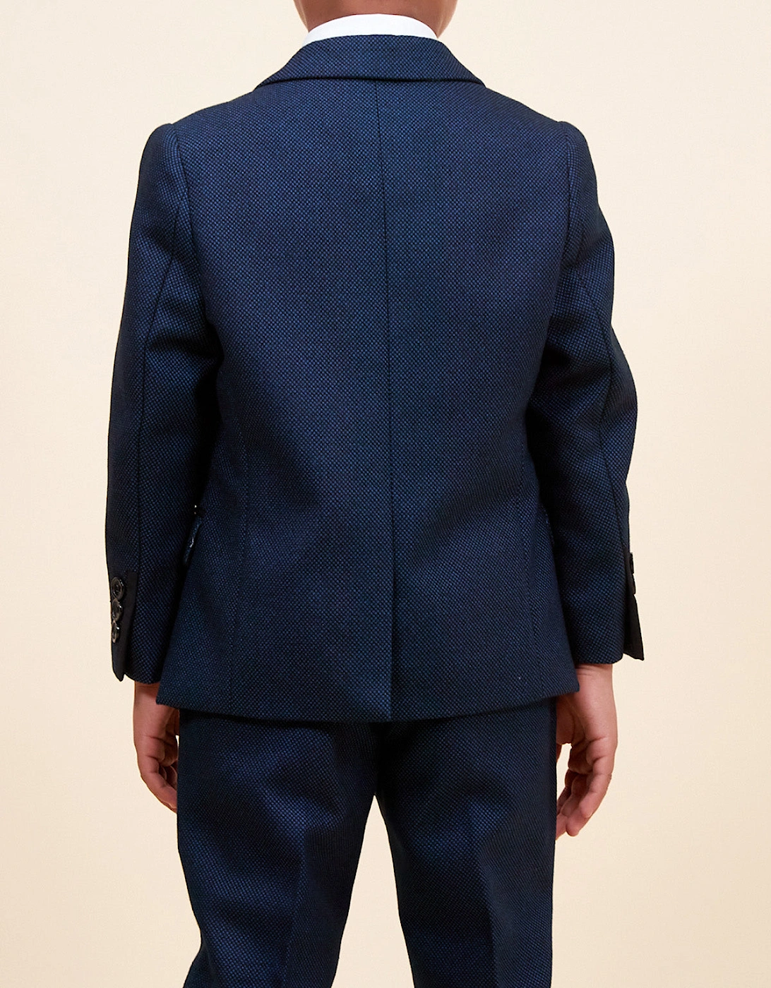 Callum Kids 3pc Suit - Navy Blue