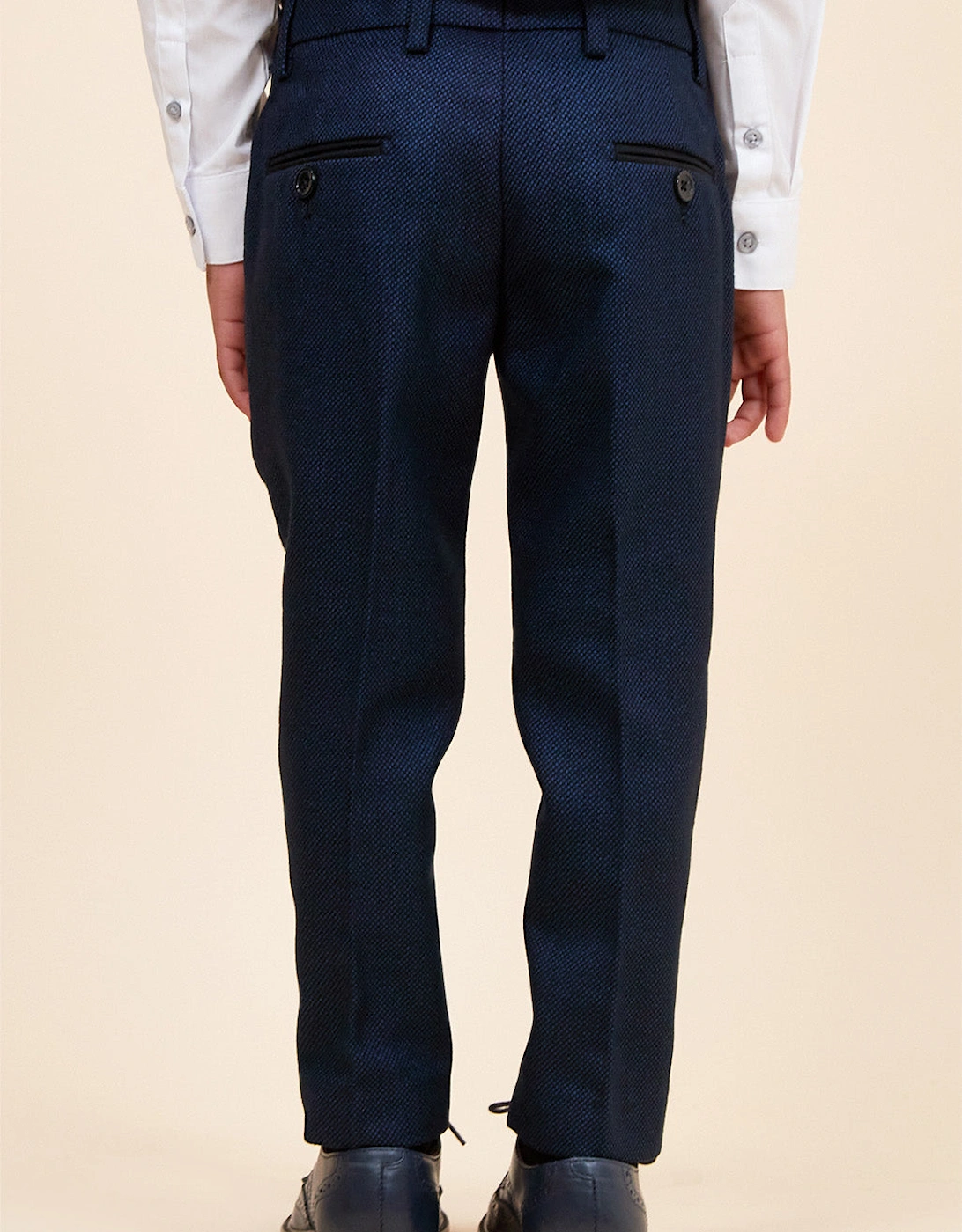 Callum Kids 3pc Suit - Navy Blue