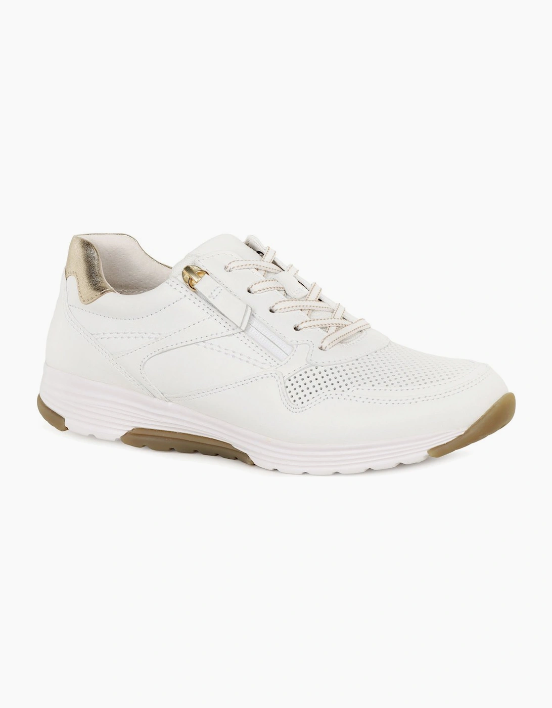Gabor Women's Haley Womens Trainers - White/White - Size, 7