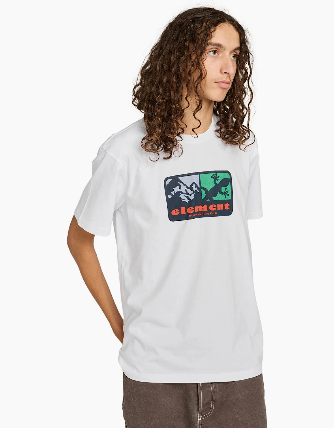 Element Men's Element Mens Memory Short Sleeve T-Shirt - White