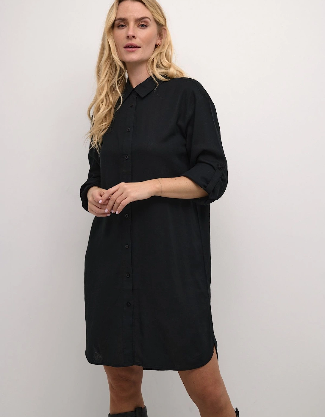 Milia Mid-Thigh Length Shirt Dress, 2 of 1