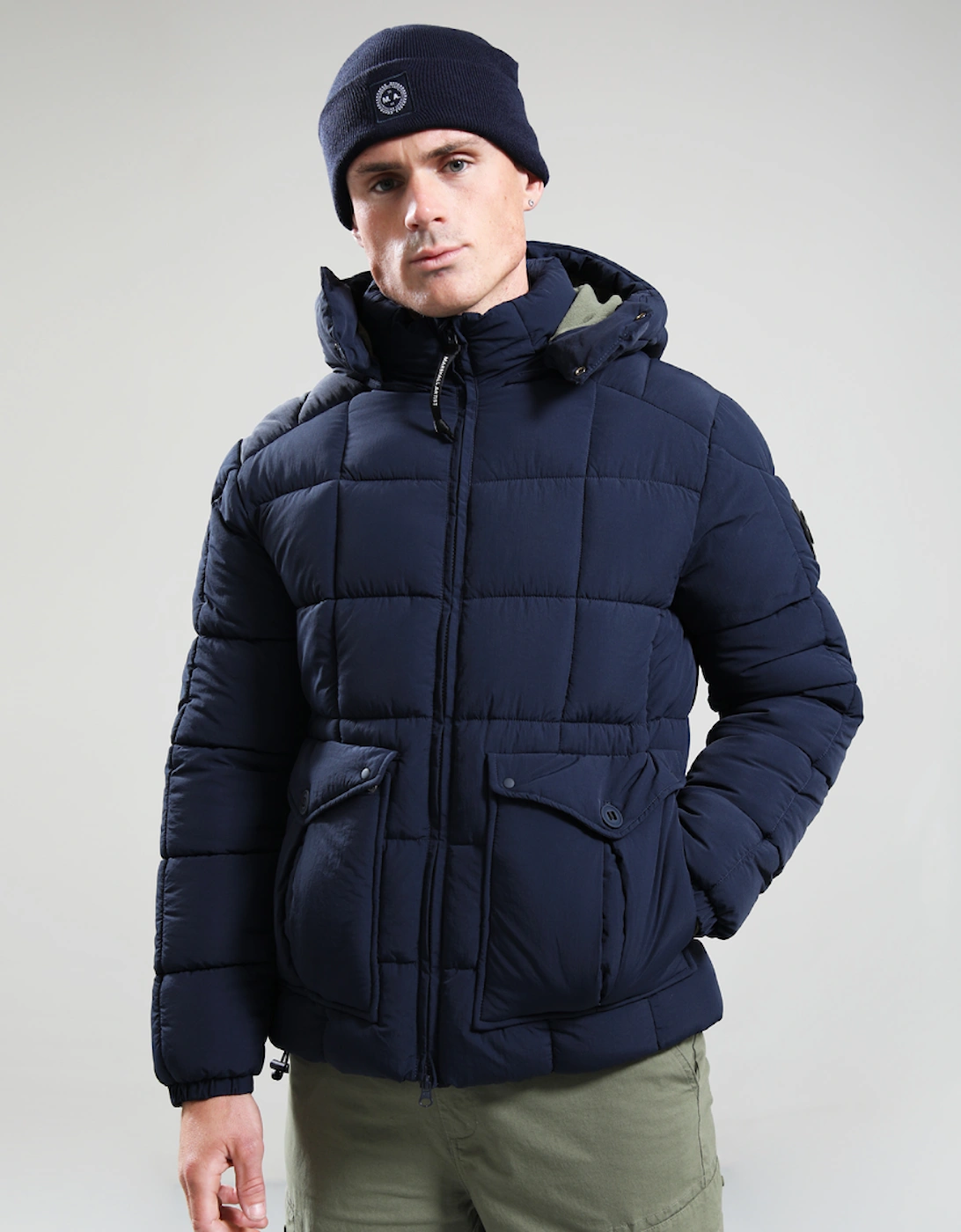 Marshall Artist Marshall Artist Men's Yukon Bubble Jacket - Navy