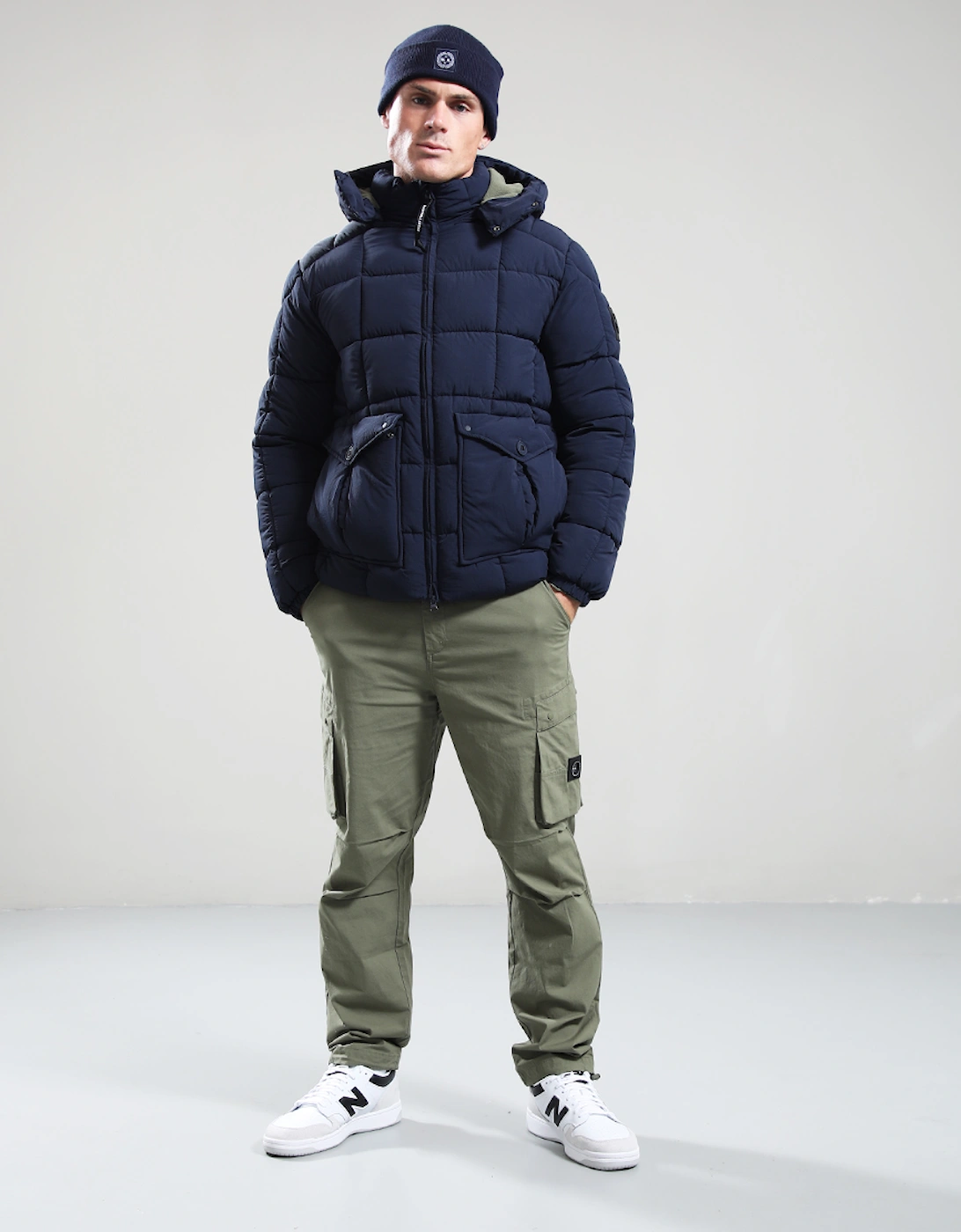 Yukon Bubble Jacket - Navy
