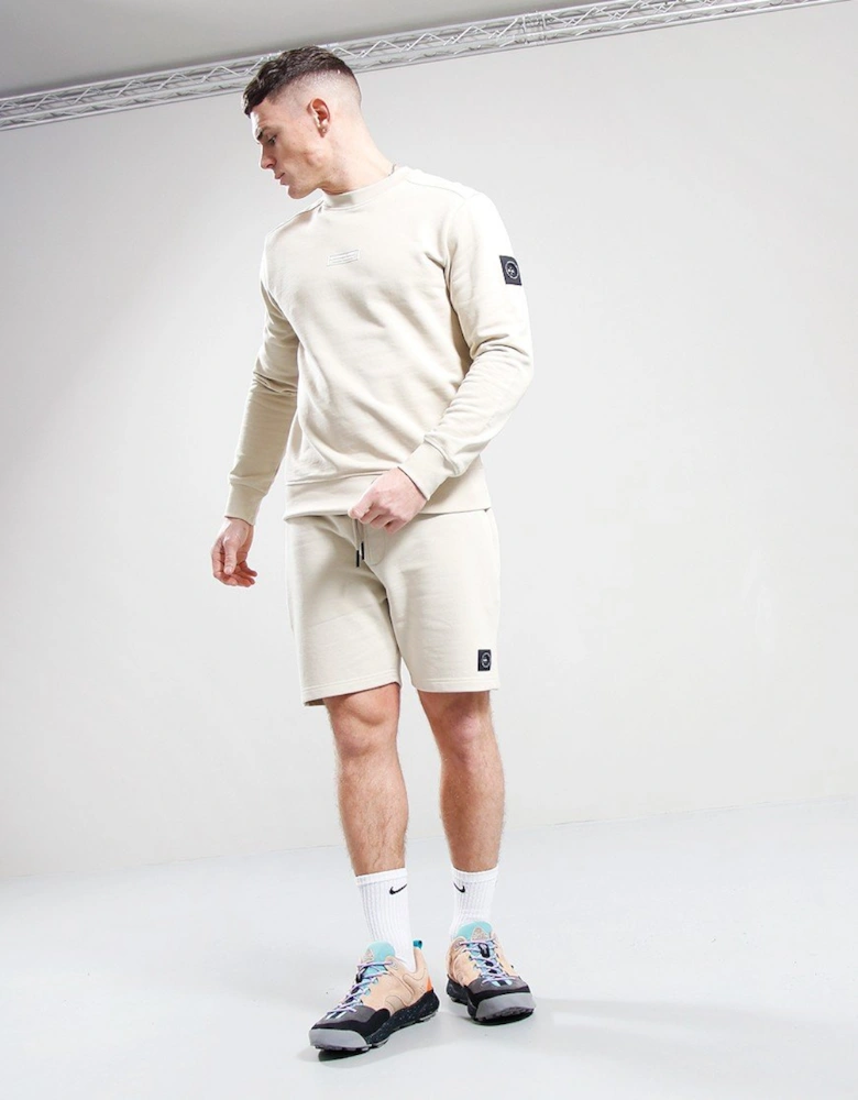 Siren Box Crewneck Sweatshirt - Sandstone