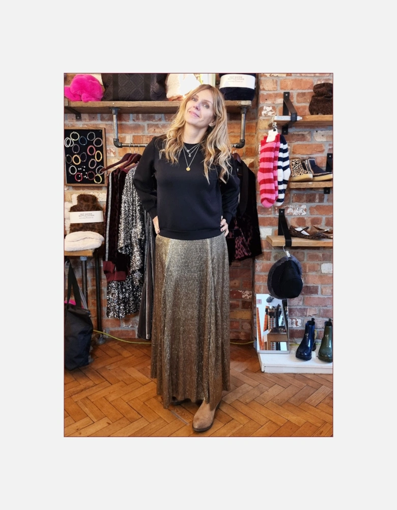 Daphne Skirt In Gold