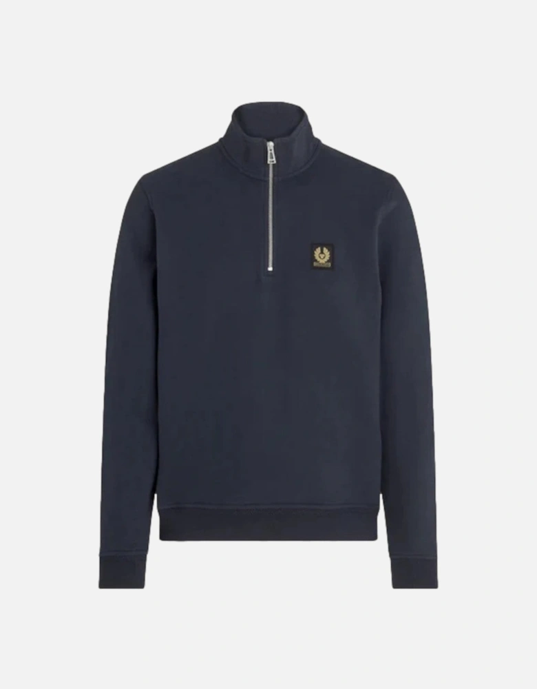 Quarter Zip Sweatshirt Dark Ink