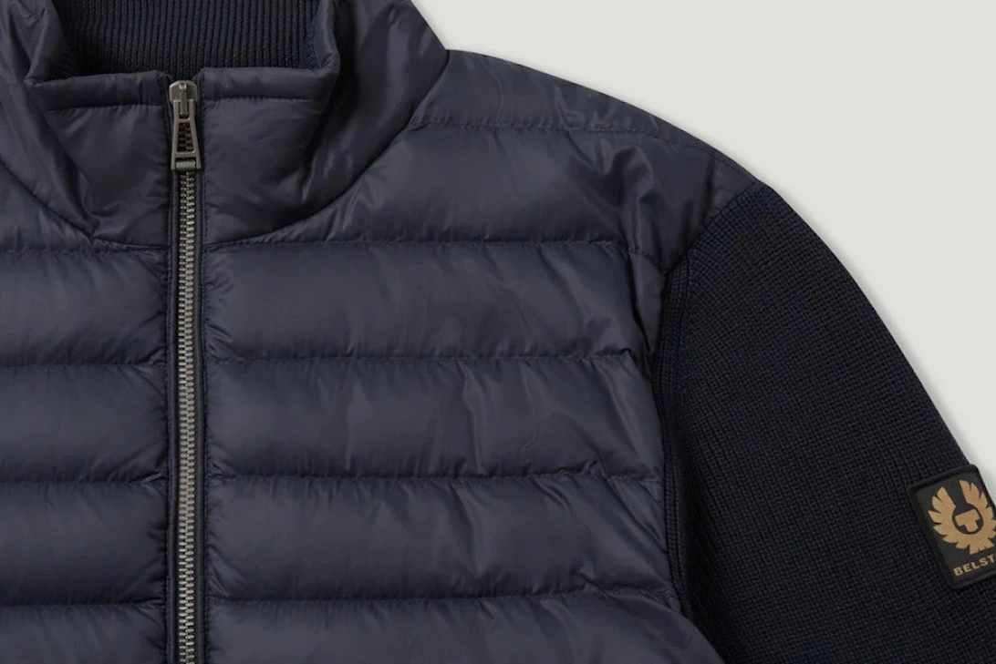 Control Cardigan Dark Ink