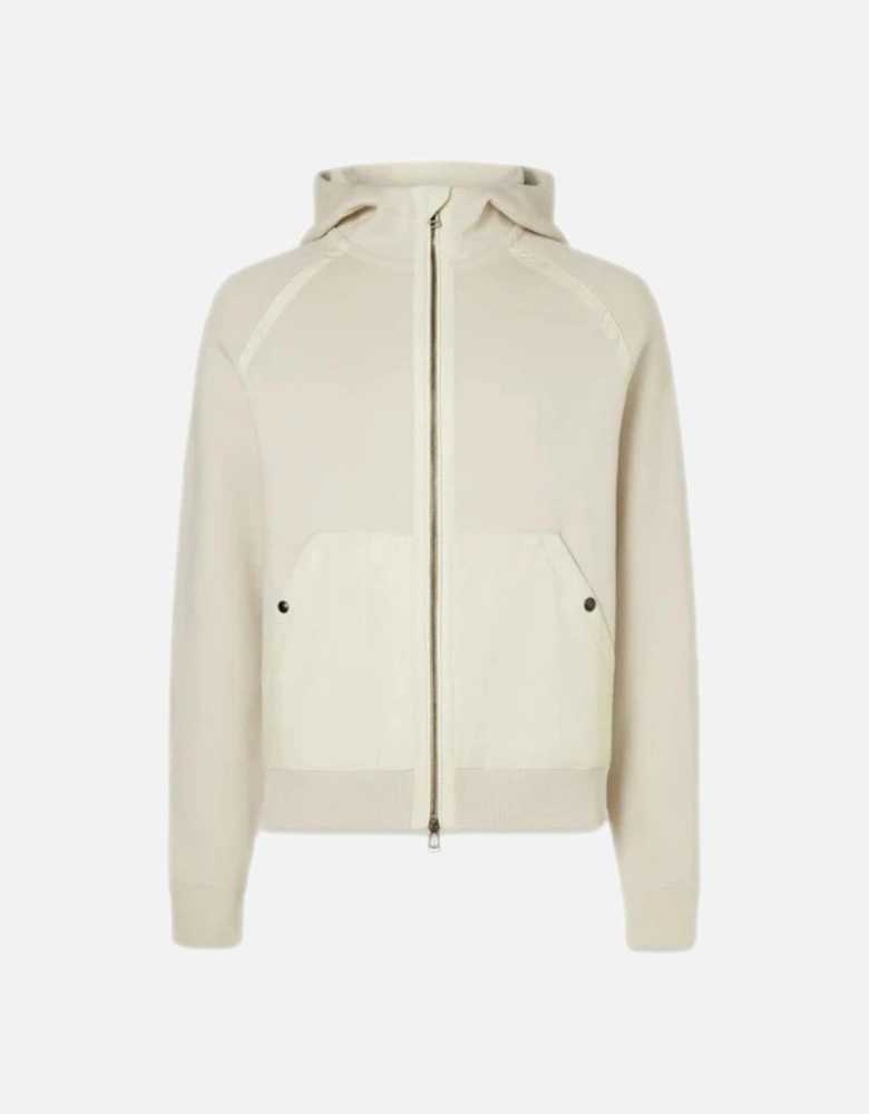 View Hooded Full Zip Silver Birch