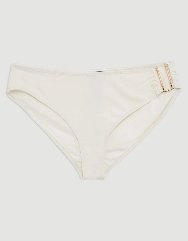 Bikini Bottoms With Gold Trim