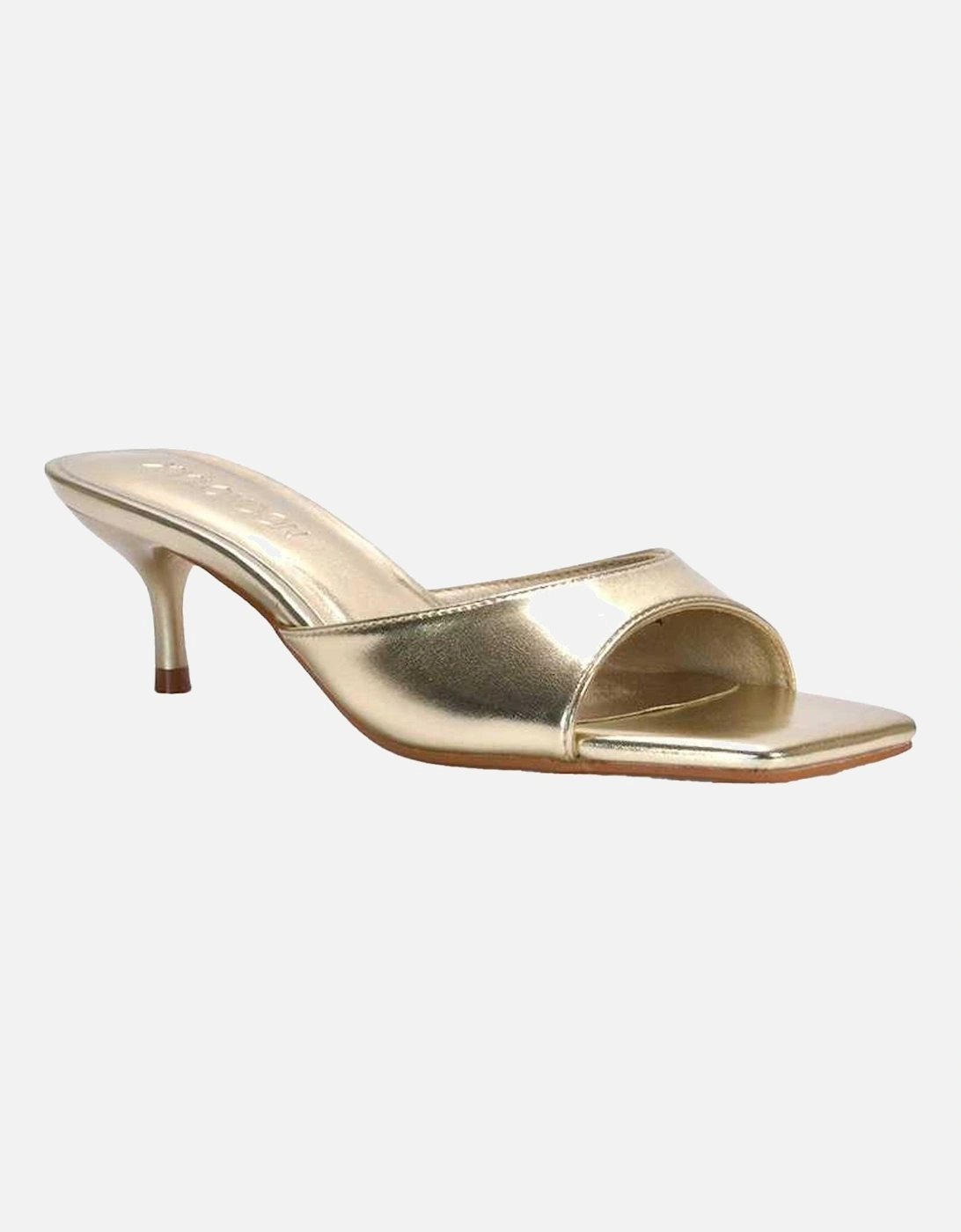 Womens/Ladies Katherine Metallic Mules, 6 of 5