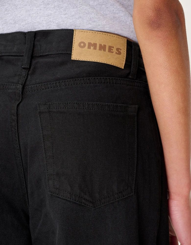 Connie Wide Jean in Black