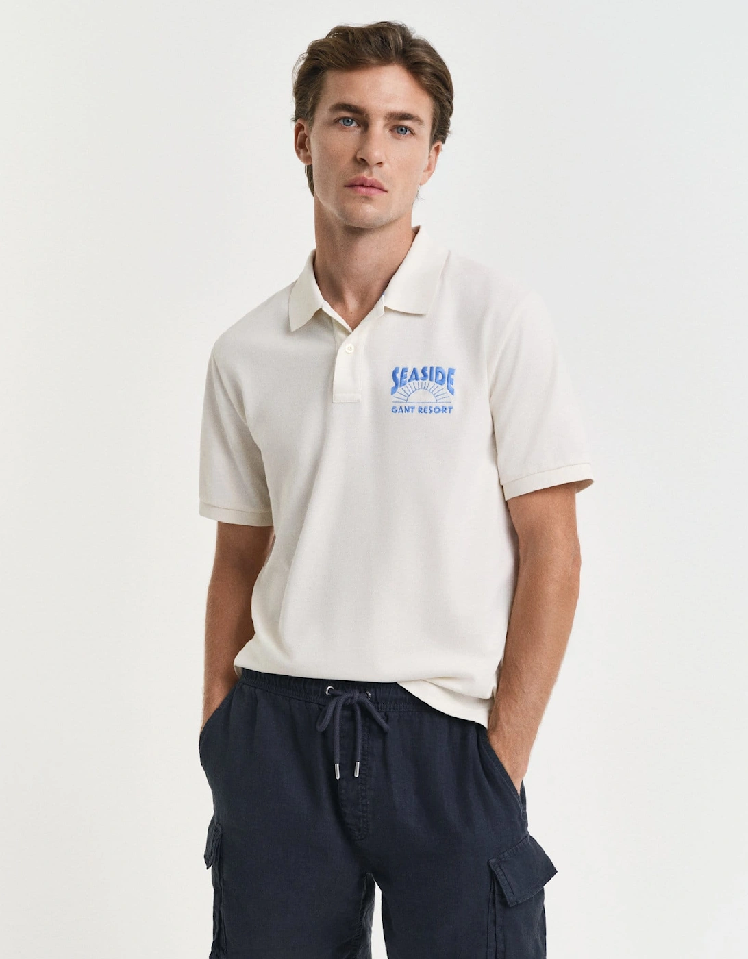 Graphic Short Sleeved Polo Shirt, 5 of 4