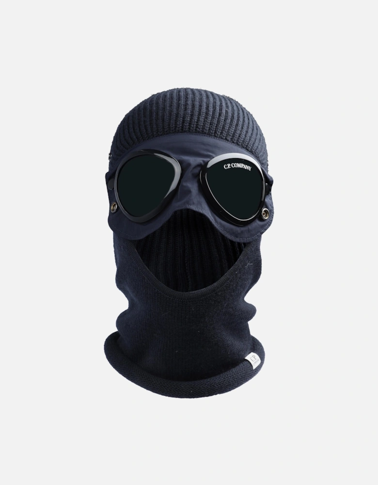 Juniors Wool Knit Goggle Balaclava