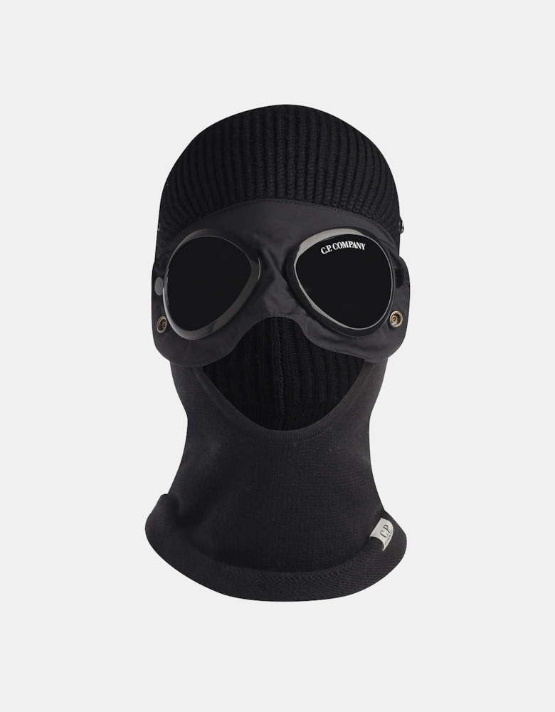 Juniors Wool Knit Goggle Balaclava