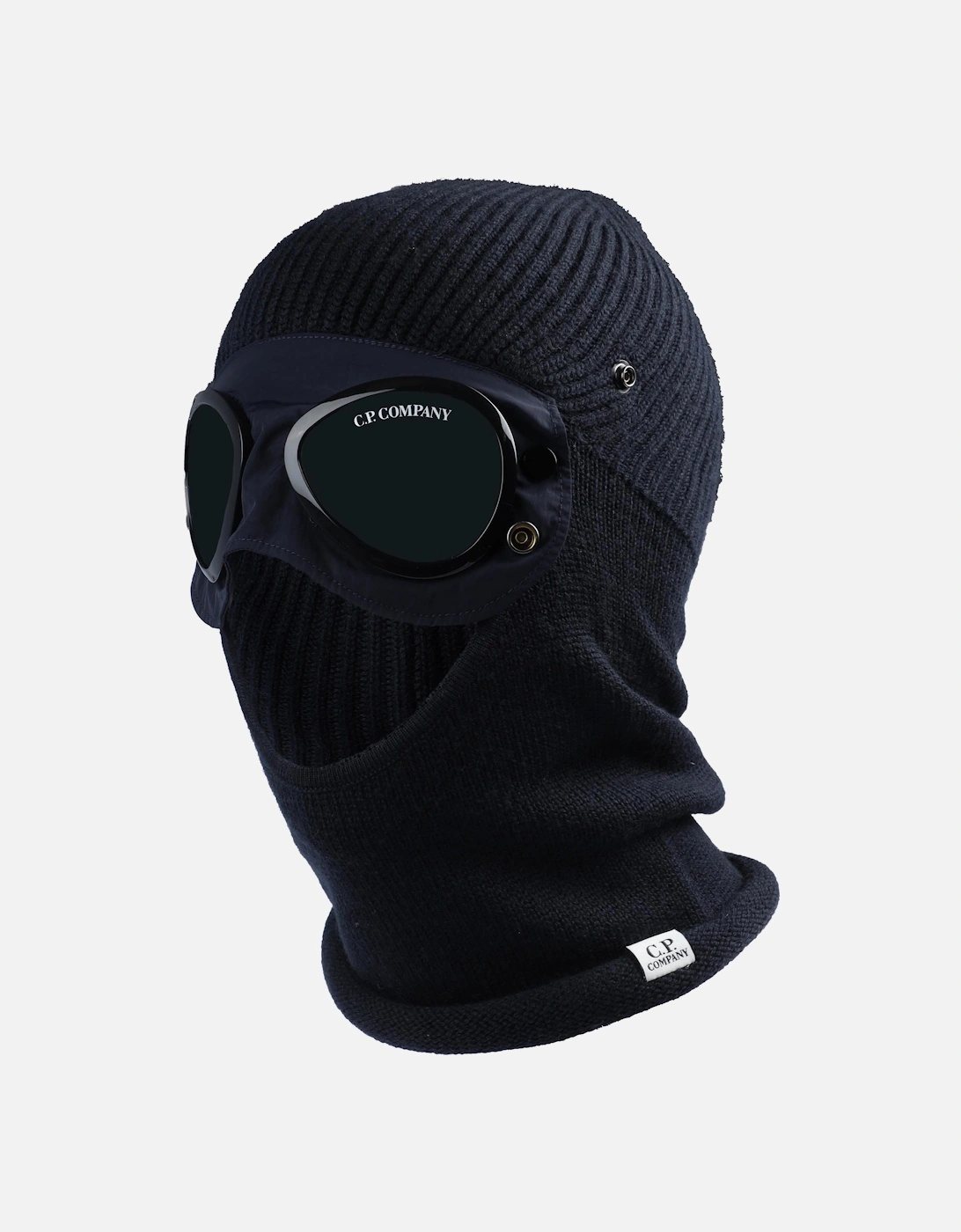Juniors Wool Knit Goggle Balaclava