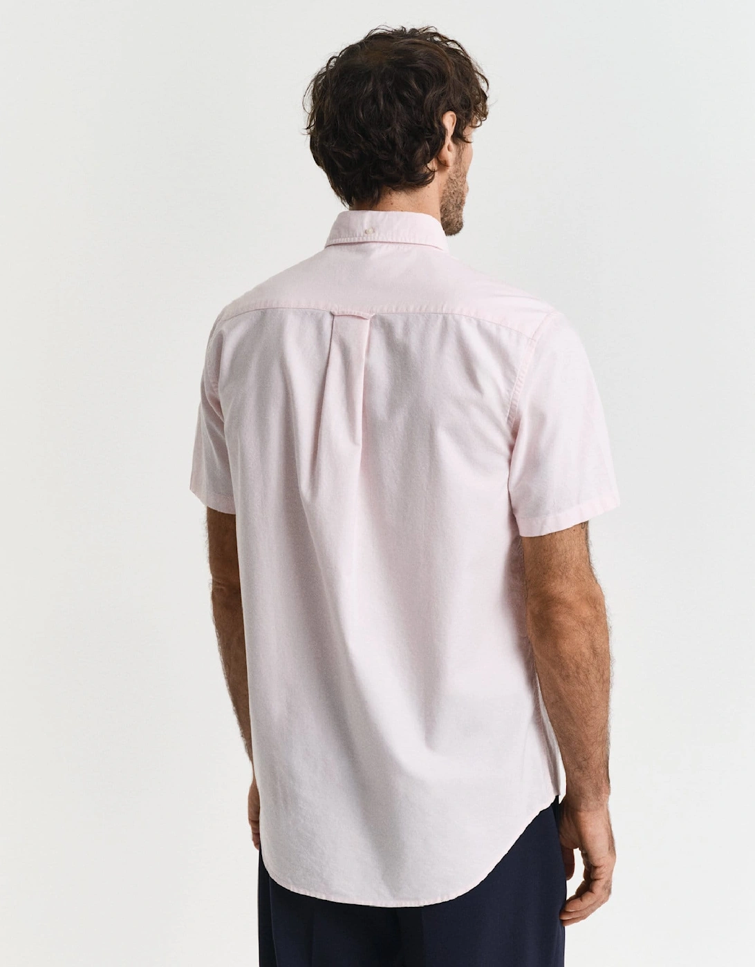 Regular-Fit Classic Short Sleeves Oxford Shirt