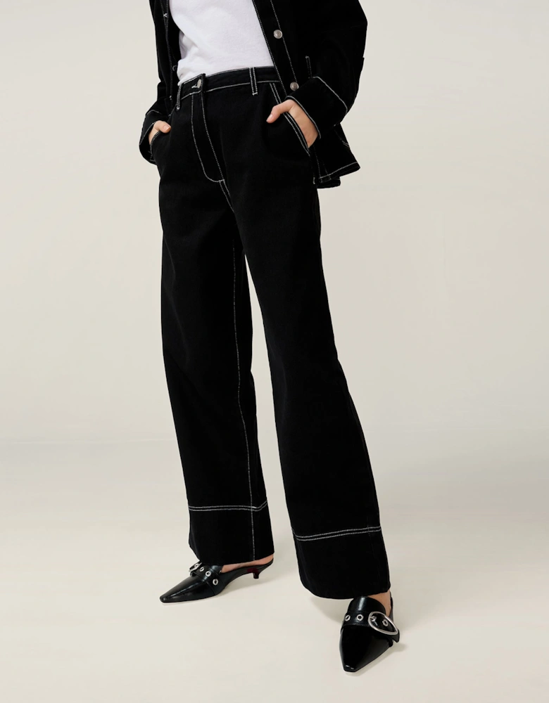 Portland Jean in Black