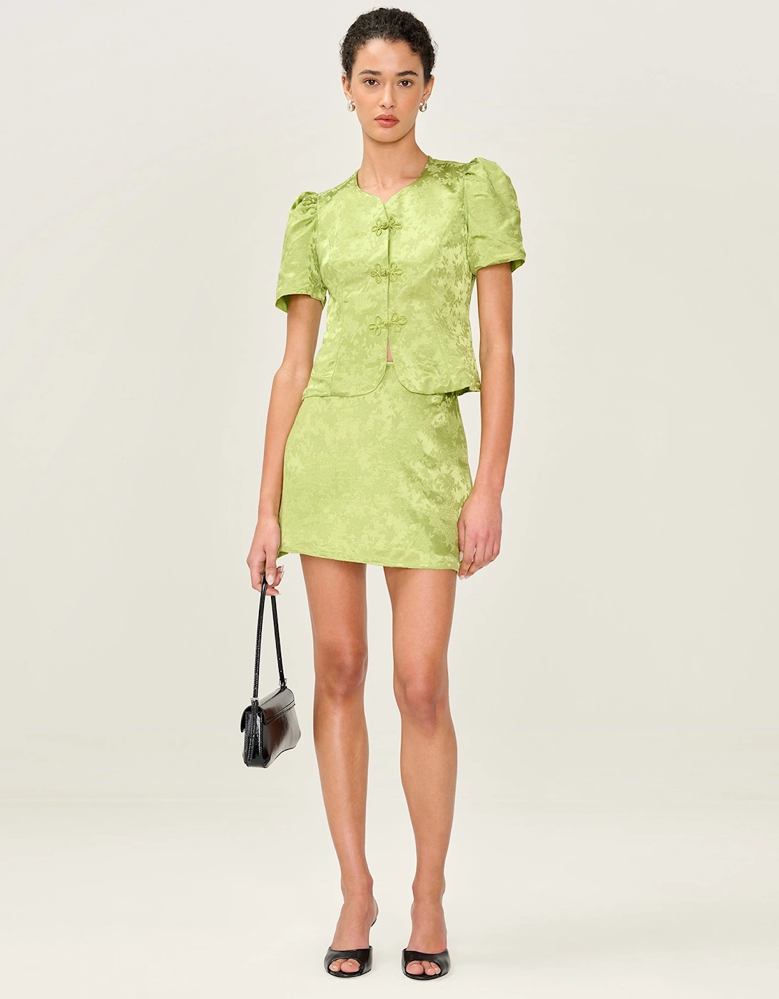 Lorelai Blouse in Lima Bean