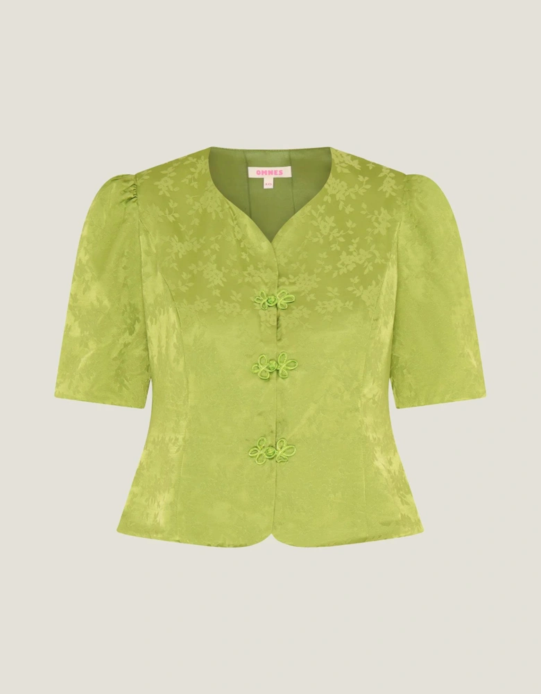 Lorelai Blouse in Lima Bean