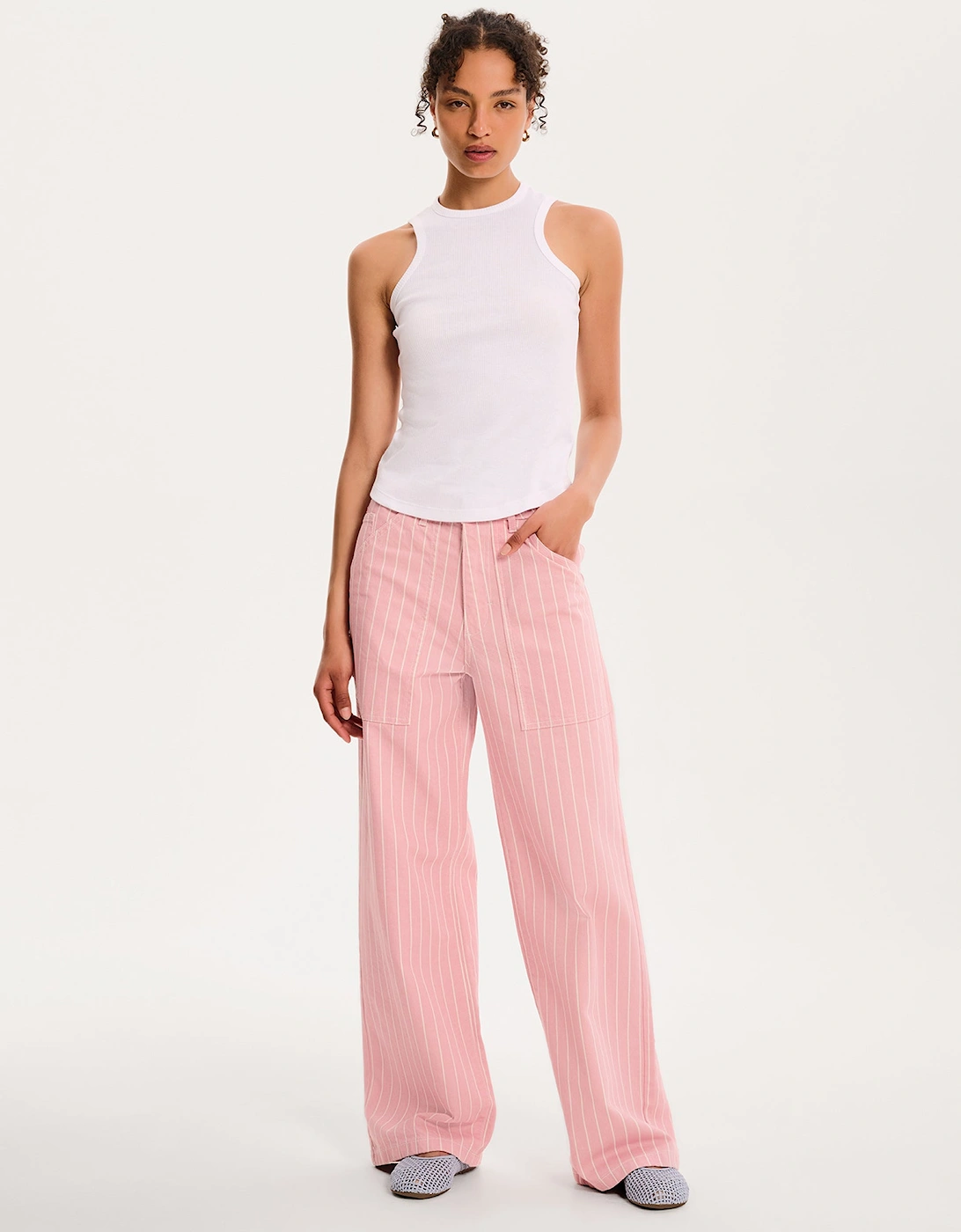 Raven Racer Vest in White