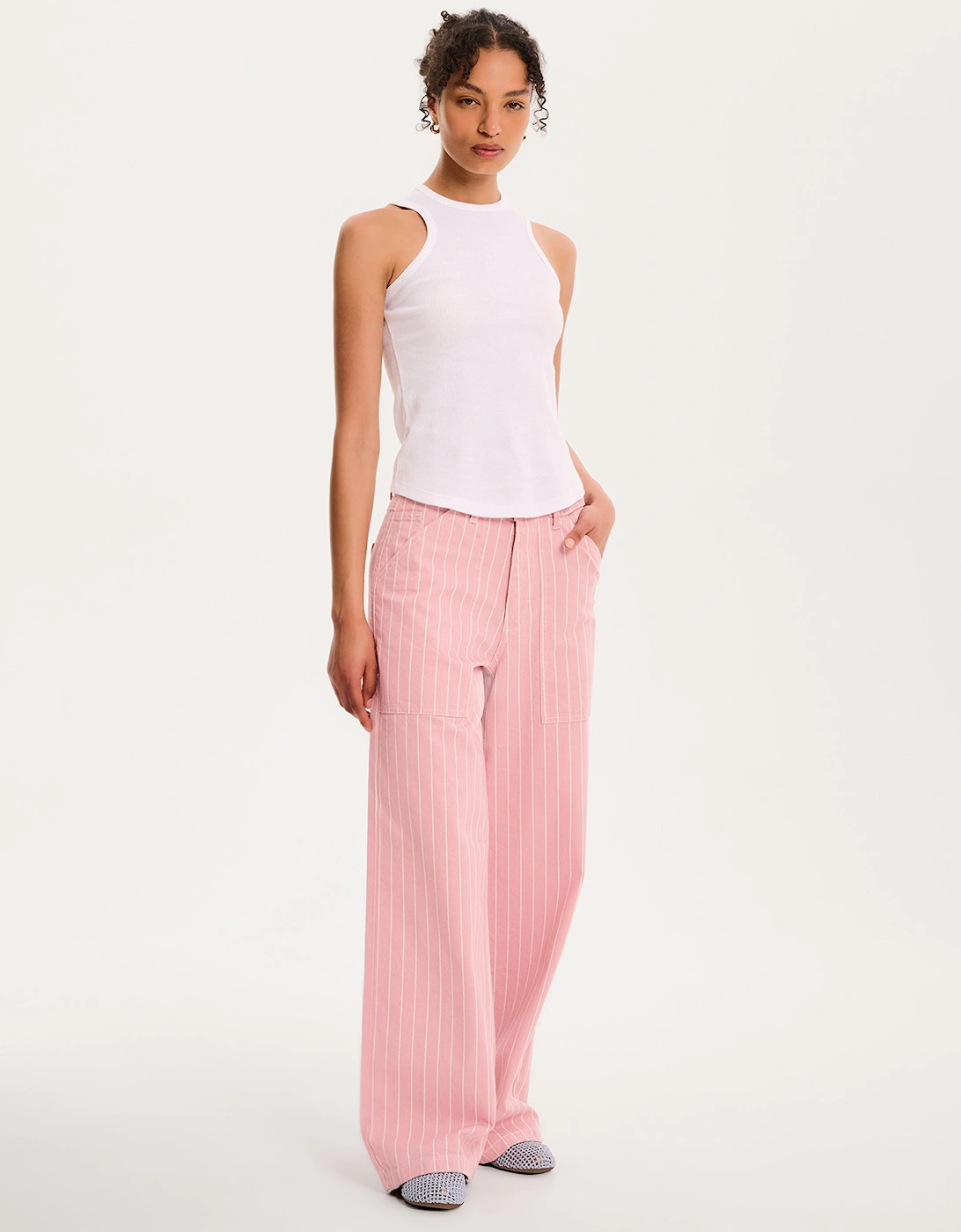 Raven Racer Vest in White